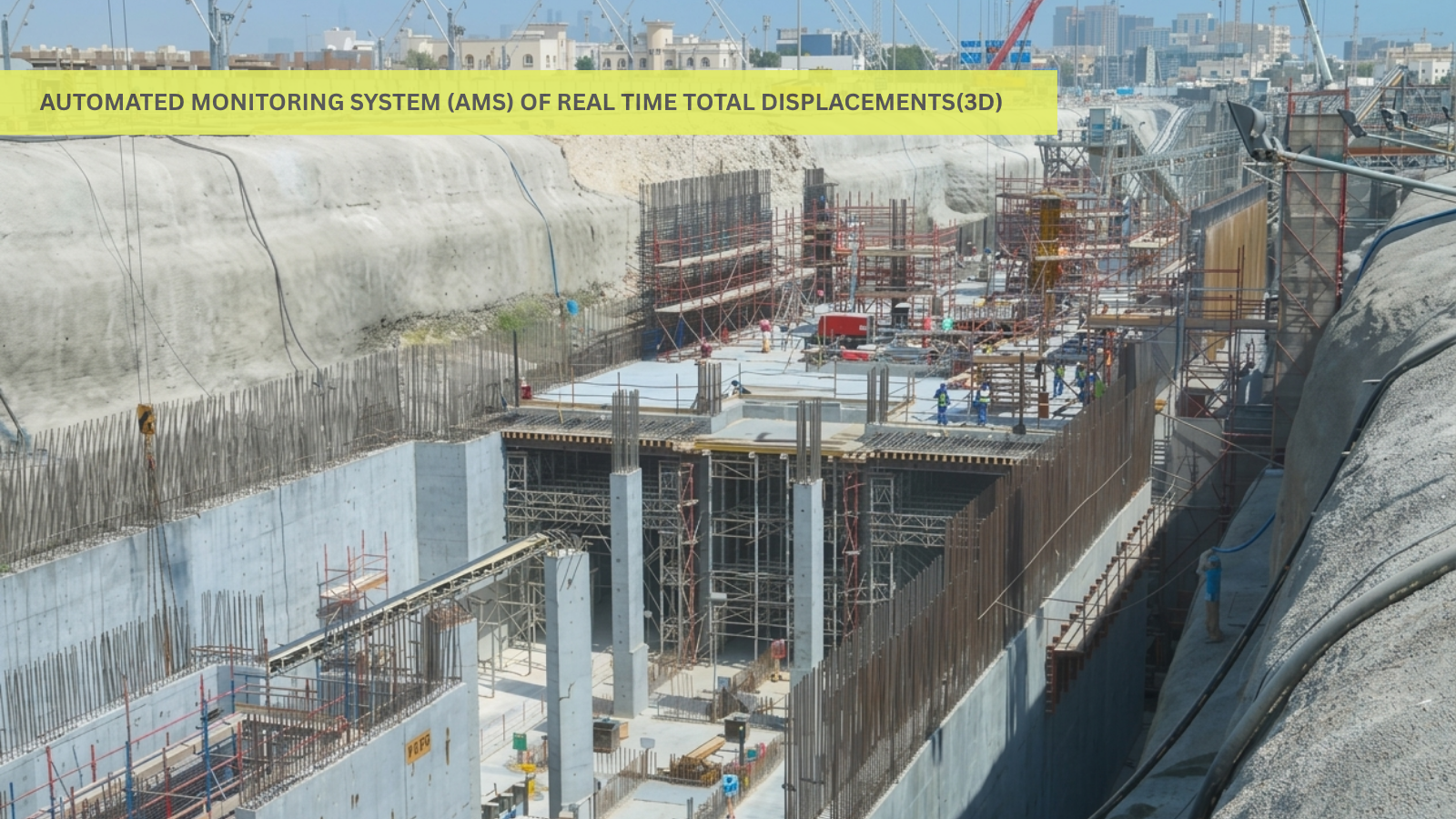 AUTOMATED MONITORING SYSTEM (AMS) OF REAL TIME TOTAL DISPLACEMENTS(3D)